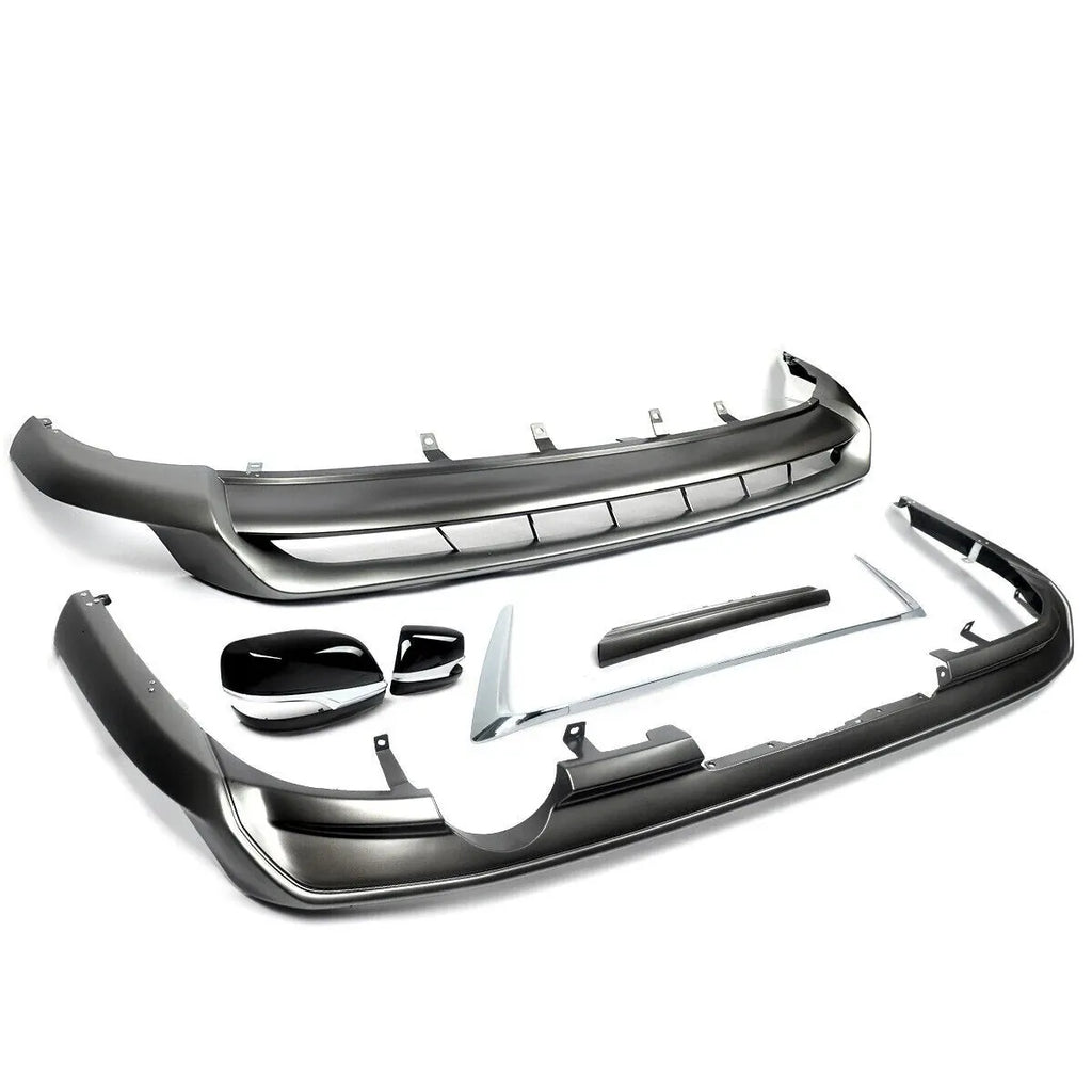 Daves Auto Accessories VehiclePartsAndAccessories Aftermarket Front & Rear Bumper Spoiler, Grill, Mirror Cover For Lexus GX460 14-22