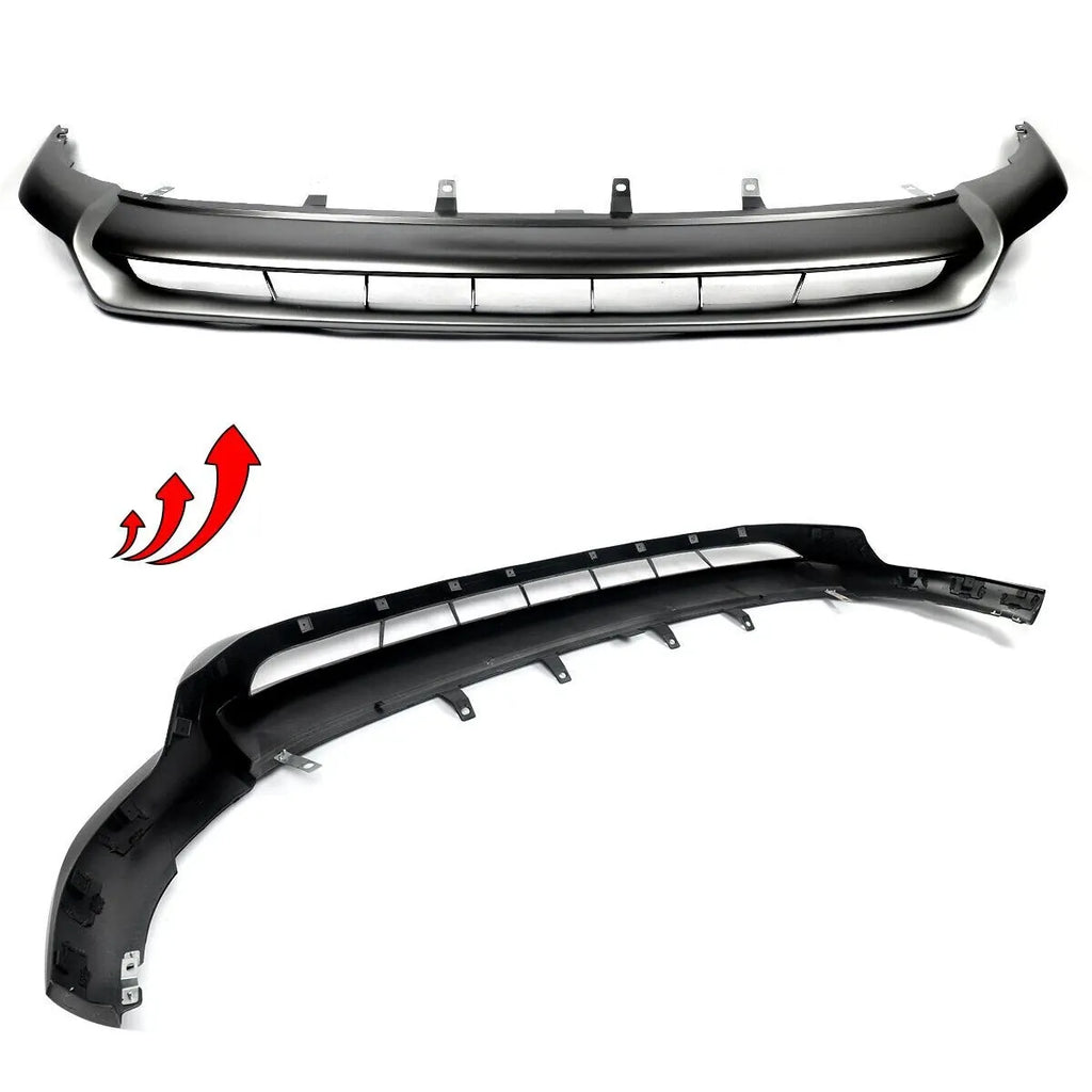 Daves Auto Accessories VehiclePartsAndAccessories Aftermarket Front & Rear Bumper Spoiler, Grill, Mirror Cover For Lexus GX460 14-22