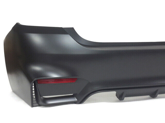 Forged LA VehiclePartsAndAccessories For BMW 14-20 4 Series F32 M4 Style Rear Bumper w/o PDC Holes