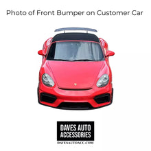 Load image into Gallery viewer, - VehiclePartsAndAccessories GT4 Style Front Bumper for 13-16 Porsche 981 Cayman &amp; Boxster
