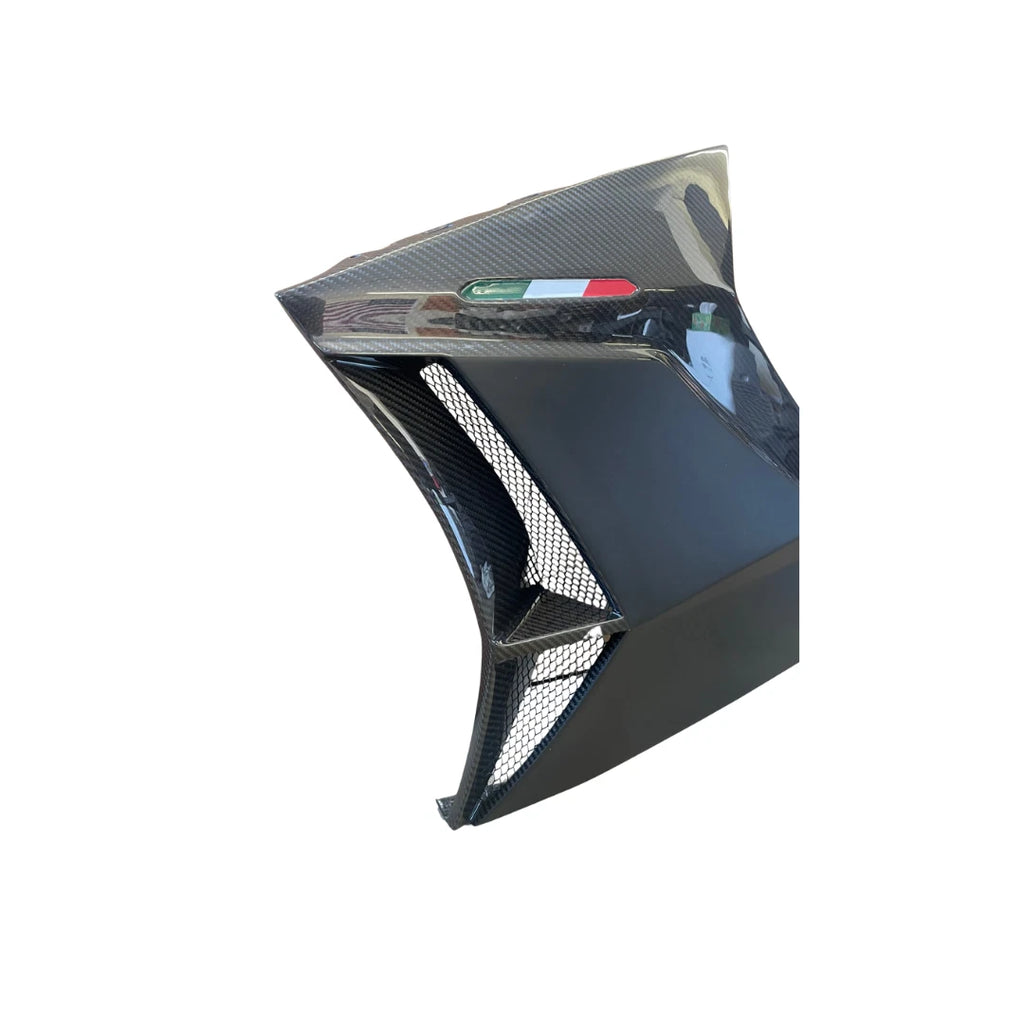 - VehiclePartsAndAccessories Half-Exposed Dry Carbon Fiber SVJ Style Side Skirts Lamborghini Aventador 11-21