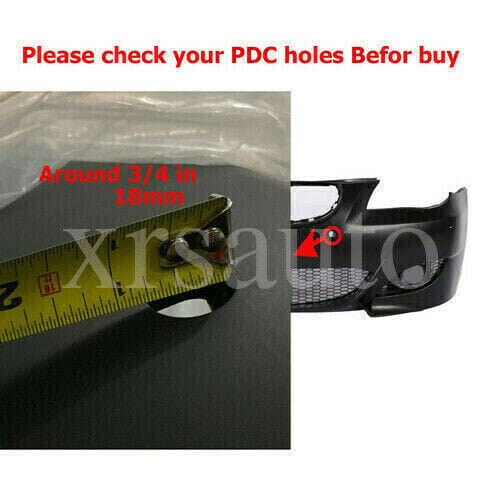 BMW VehiclePartsAndAccessories M5 Style Air Duct Type Front Bumper Cover W/ PDC For BMW 5 Series E60 E61 08-10