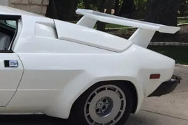 Forged LA VehiclePartsAndAccessories Rear V Wing Factory Style For Lamborghini LMJ-W1