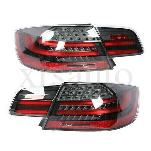 Forged LA VehiclePartsAndAccessories Tail Lights Rear Lamp LED Smoke For BMW 3-Series M3 E92 Coupe LCI 2008-13