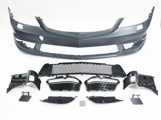 Forged LA 07-13 W221 Mercedes S63/S65 AMG Style Front Bumper without PDC + Front Grille