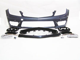 Forged LA 12-14 W204 Mercedes Benz C Class C63 AMG Style Front Bumper with PDC