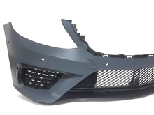 Load image into Gallery viewer, Forged LA 13-16 Mercedes Benz S Class W222 S63 AMG Style Front Bumper w/ PDC Black Trim