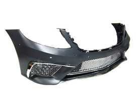 Forged LA 13-16 Mercedes Benz S Class W222 S63 AMG Style Front Bumper w/ PDC Chrome Trim