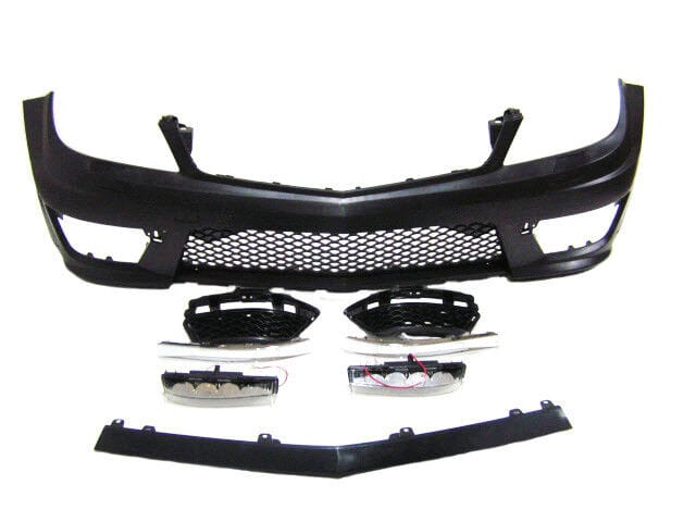 Forged LA 2012-2014 Mercedes Benz W204 C63 AMG Style Front Bumper without PDC