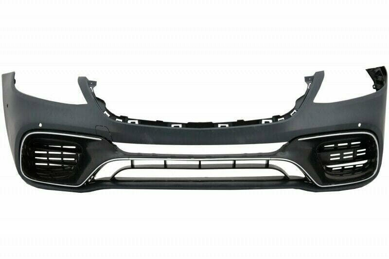Forged LA Aftermarket 14-17 S63 Style Front bumper Kit & Headlight Fit AMG S CLASS S65 550