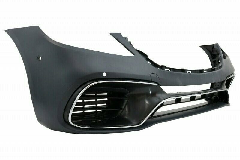 Forged LA Aftermarket 14-17 S63 Style Front bumper Kit & Headlight Fit AMG S CLASS S65 550