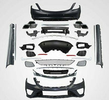 Load image into Gallery viewer, Forged LA Aftermarket 14-17 W222 S63 S65 AMG Style Front Rear Bumper Diffuser Body Kit AMG