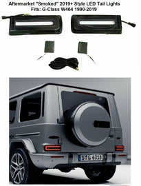 Forged LA Aftermarket 19+ Style Smoke Tail Lights | Mercedes Benz G-class W463 W464 90-18