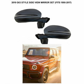 Forged LA Aftermarket 2020 Style Side View Mirror Set Fits 90-18 G-Class G-Wagon G63 AMG