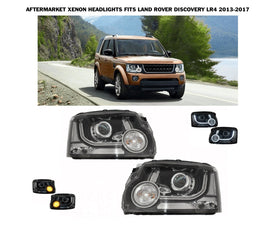 Forged LA Aftermarket Bi Xenon Headlights For Land Rover Discovery LR4 2013-2017 Facelift