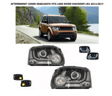 Aftermarket Bi Xenon Headlights For Land Rover Discovery LR4 2013-2017 Facelift