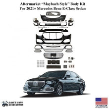 Load image into Gallery viewer, Forged LA Aftermarket Body Kit &quot;Maybach Style For 21-22 Mercedes Benz E-Class Sedan Bumper