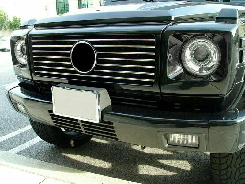 Forged LA Aftermarket Chrome Headlight Pair Fit 02-06 Benz W463 G Class Wagon G500 G550G55