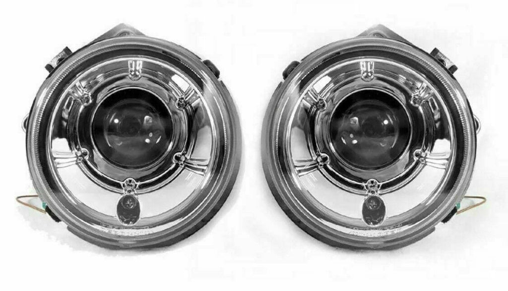Aftermarket Products Aftermarket Chrome Headlight Pair Fit 02-06 Benz W463 G Class Wagon G500 G550G55