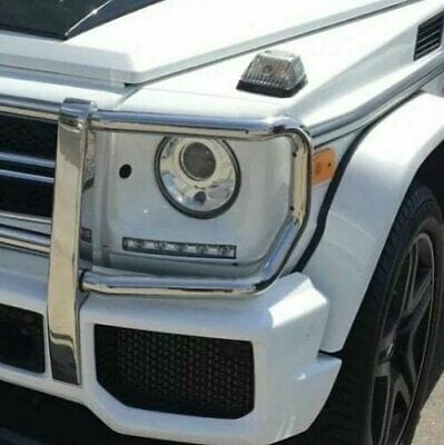 Aftermarket Products Aftermarket Chrome Headlight Pair Fit 02-06 Benz W463 G Class Wagon G500 G550G55