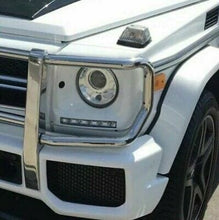 Load image into Gallery viewer, Aftermarket Products Aftermarket Chrome Headlight Pair Fit 02-06 Benz W463 G Class Wagon G500 G550G55