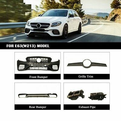 Forged LA Aftermarket Full Body Kit "AMG Style" For 17-19 Mercedes Benz E-Class W213 E63