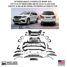 Forged LA Aftermarket Full Body Kit Fits 16-19 GLS63 GLS350 GLS250 GLS300 X166 
