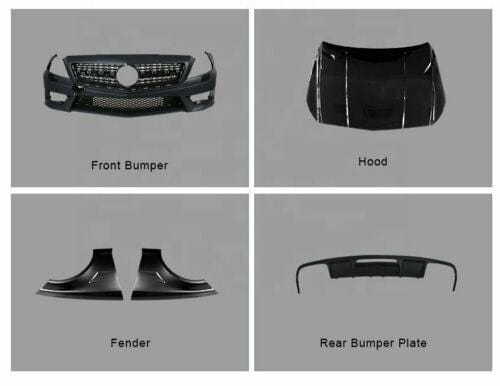 Forged LA Aftermarket Full Body Kit Fits Benz 12-14 CLS63 CLS550 "AMG STYLE"