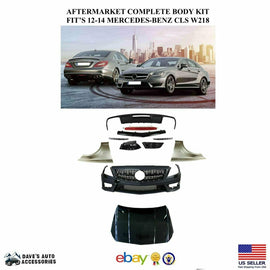 Aftermarket Products Aftermarket Full Body Kit Fits Benz 12-14 CLS63 CLS550 