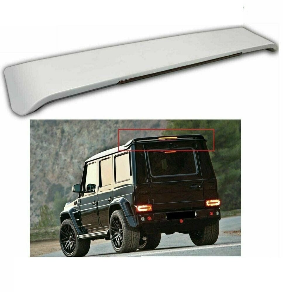 Forged LA Aftermarket G-Wagon Rear Roof Spoiler AMG Body Kit For G550 G500 G55 B Style 4x4