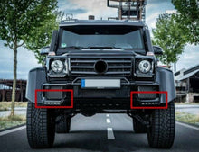 Load image into Gallery viewer, Forged LA AFTERMARKET G63 AMG 4X4 FRONT BUMPER B-STYLE LED LOWER LIP AMG BODY KIT FACELIFT