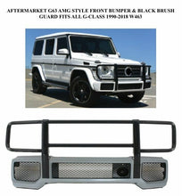 Load image into Gallery viewer, Forged LA Aftermarket G63 FRONT BUMPER &amp; BLACK FRONT BUMPER GRILLE BRUSH GUARD Fit G Wagon