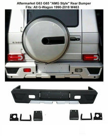 Forged LA Aftermarket G63 G65 AMG Body Kit Rear Bumper Conversion G-Wagon W463 G55