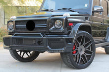 Load image into Gallery viewer, Forged LA AFTERMARKET M-LOOK BLK SQUARE LED HEADLIGHTS FIT 07-18 G CLASS G63 G550 W463 AMG