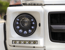 Load image into Gallery viewer, Forged LA AFTERMARKET M-STYLE BLACK LED HEADLIGHTS FITS 2007-18 G CLASS G63 AMG G550 W463
