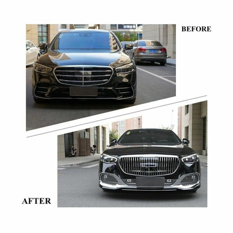 Forged LA AFTERMARKET "MAYBACH STYLE" Body Kit For 21-20 Mercedes S-Class W223 Bumper Gril