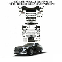 Load image into Gallery viewer, Forged LA AFTERMARKET &quot;MAYBACH STYLE&quot; Body Kit For 21-20 Mercedes S-Class W223 Bumper Gril