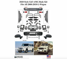 Load image into Gallery viewer, Forged LA Aftermarket Mercedes G Class W463 Body Kit G63 AMG to 2019+ | Facelift For 89-18