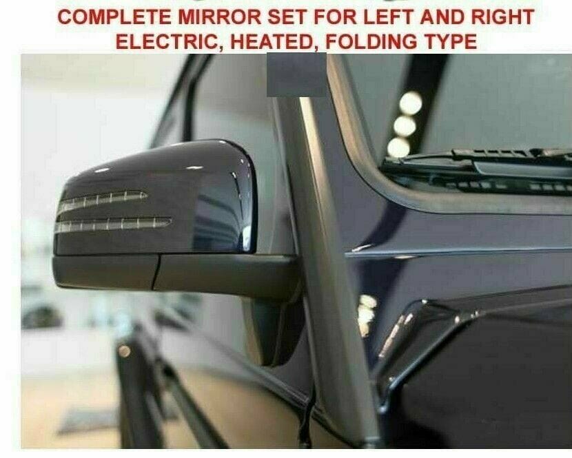 Forged LA Aftermarket Mirror Set G63 G500 G550 G55 G-CLASS G-WAGON LED Facelift Side View