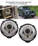 Aftermarket Oe Style Headlights Fit 07-18 G Class G63 G550 W463 Amg Hid Xenon