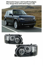 Forged LA Aftermarket Range Rover L322 02-12 Facelift DRL LED Bi Xenon FACELIFT Headlight