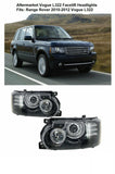 Aftermarket Range Rover L322 02-12 Facelift DRL LED Bi Xenon FACELIFT Headlight