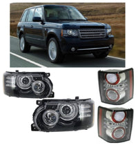 Load image into Gallery viewer, Forged LA Aftermarket Range Rover L322 10-12 Facelift DRL LED FACELIFT Headlight taillight