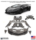 Aftermarket SVJ Style Body Kit Fit 11-15 Lamborghini Aventador LP700 Full Carbon