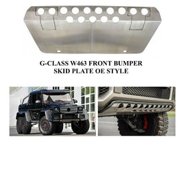 Forged LA Aftermarket W463 G-Class G63 OE Style Guard Skid Plate For AMG Front Bumper