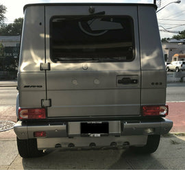 Forged LA Aftermarket W463 G-Class Rear Bumper Guard Skid Plate 4x4 Style G500 G63 G65