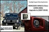 Aftermarket W463 G-Wagon Headlight Mounting Bracket Upgrade G500 G55 G550 G63