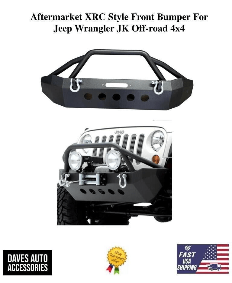 Forged LA Aftermarket XRC Style Front Bumper Fits 2007-2018 Jeep Wrangler (JK) Offroad 4x4
