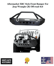 Load image into Gallery viewer, Forged LA Aftermarket XRC Style Front Bumper Fits 2007-2018 Jeep Wrangler (JK) Offroad 4x4
