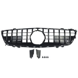 Forged LA All Black GT-R Hood Grille For Mercedes-Benz R231 SL-Class SL500 SL550 2013-2016